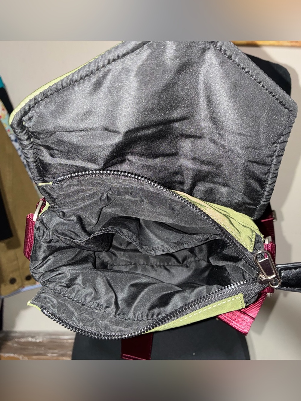 Colorblock Recycled Tech Mini Bag - Picture 6 of 11